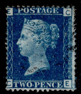 gb-qv-sg47-2d-dp-blue-plate-13-fine-used-cat-15-ce
