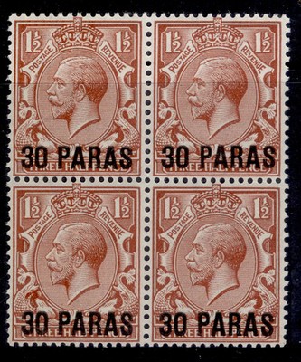 british-levant-gv-sg35-30pa-on-1d-red-brown-nh-mint-cat-15-block-x4