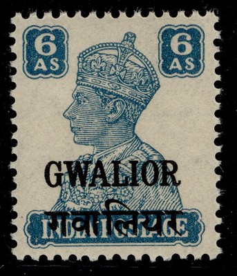 indian-states-gwalior-gvi-sg126-6a-turquoise-green-nh-mint