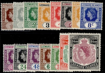 leeward-islands-qeii-sg126-140-1954-complete-set-nh-mint-cat-75