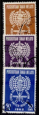 malayan-federation-qeii-sg23-25-1962-malaria-eradication-set-fine-used
