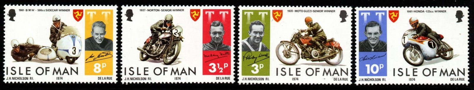 isle-of-man-sg46-9-1974-tourist-trophy-motorcycle-races-mnh