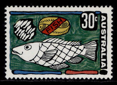 australia-qeii-sg512-1972-30c-fish-nh-mint