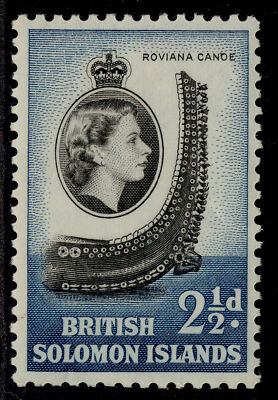 british-solomon-islands-qeii-sg86-2d-black-blue-m-mint