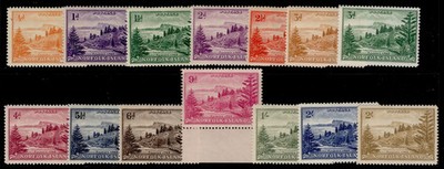 australia-norfolk-island-gvi-sg1-12a-1947-59-complete-set-m-mint-cat-35