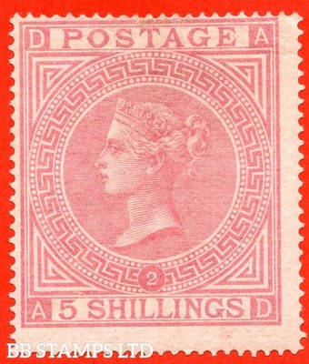 sg-127-j122-ad-5-pale-rose-plate-2-a-fine-mounted-mint-exampl-b76309