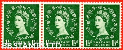 sg-517a-s25m-1d-green-a-mounted-mint-sideways-watermark-coil-strip-b66308