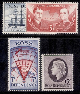 new-zealand-ross-dependency-qeii-sg5-8-1967-set-nh-mint-cat-40