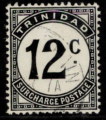 trinidad-tobago-gvi-sg-d31a-12c-black-fine-used-cat-38-chalky-paper