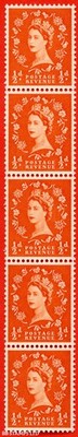 sg-515-s1c-d-orange-red-an-unmounted-mint-vertical-coil-strip-of-5-b79232