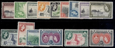 nyasaland-protectorate-qeii-sg173-187-1953-54-complete-set-nh-mint-cat-80