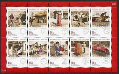 australia-sg3158a-2009-years-of-australia-post-sheetlet-u-m