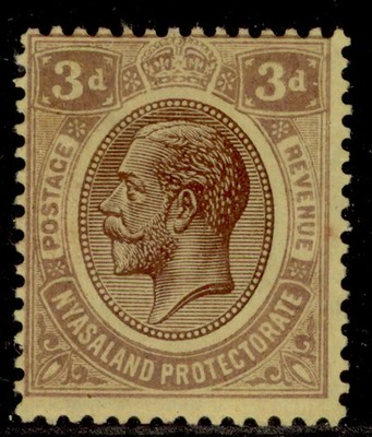 nyasaland-protectorate-gv-sg105-3d-purple-pale-yellow-lh-mint-cat-20