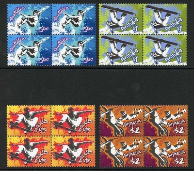 australia-sg2669-72-2006-extreme-sports-sets-in-blocks-of-4-u-m