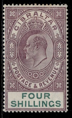 gibraltar-edvii-sg53-4s-dull-purple-green-m-mint-cat-160