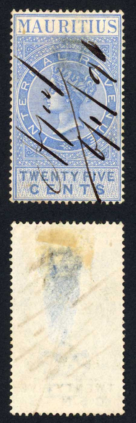 mauritius-internal-revenue-bf30-25c-blue-and-blue-thin