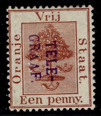 south-africa-orange-free-state-qv-sg-t1-1d-red-brown-m-mint-cat-25