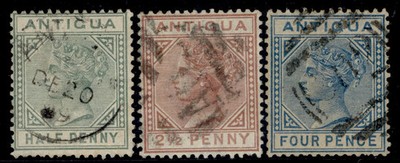 antigua-qv-sg21-23-1882-complete-set-used-cat-90