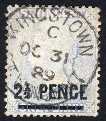 st-vincent-sg49-2-1-2d-on-1d-milky-blue-wmk-crown-ca-fine-used-cat-12-pounds