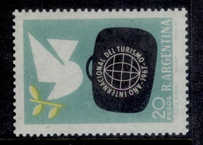 argentina-1967-20p-tourist-year-missing-orange-scott-840-variety-nh-mint