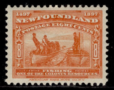 canada-newfoundland-qv-sg72-8c-orange-m-mint-cat-25