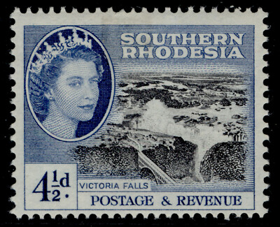 southern-rhodesia-qeii-sg83-4d-black-deep-bright-blue-m-mint