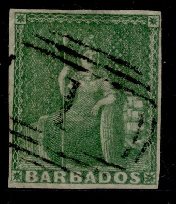 barbados-qv-sg8-d-green-fine-used-cat-150-4-margins