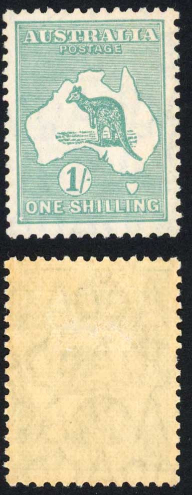 australia-sg109-1-blue-green-small-multiple-wmk-m-m-lightly-toned