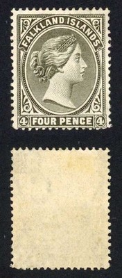 falkland-is-sg6-4d-grey-black-wmk-ca-upright-part-gum-cat-850