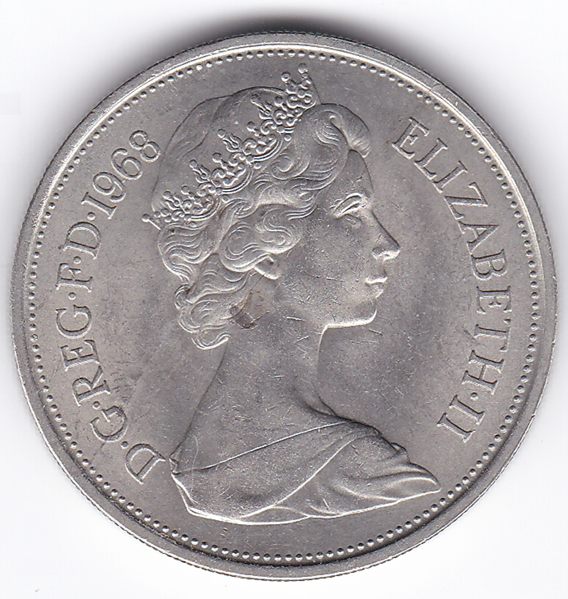 1968-queen-elizabeth-ii-10p-coin-flaw-in-metal-across-obverse-side