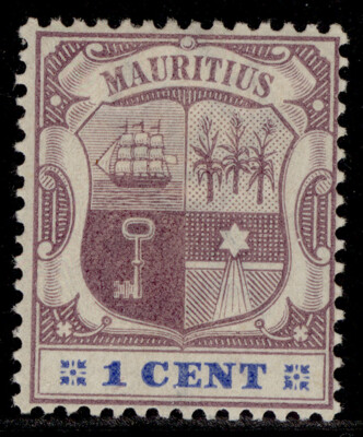 mauritius-qv-sg127-1c-dull-purple-ultramarine-m-mint