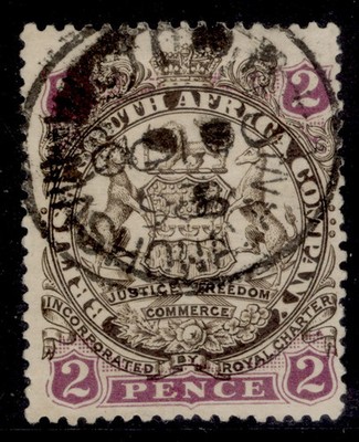 rhodesia-qv-sg30-2d-brown-mauve-fine-used