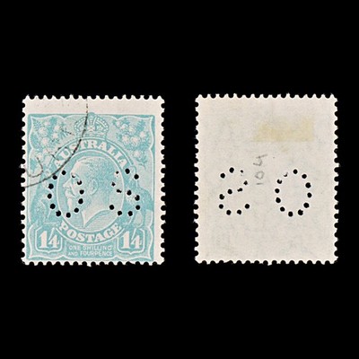 9652-australia-sgo111-1s4d-turquoise-1928-sc-ob76-mid70c-used-c42