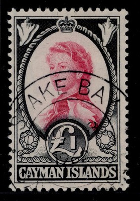 cayman-islands-qeii-sg179-1-carmine-black-fine-used-cat-32