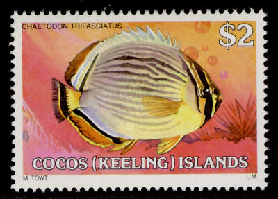 australia-cocos-keeling-island-qeii-sg47-1979-2-butterflyfish-nh-mint