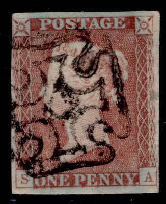 gb-qv-sg7-1d-red-brown-black-plate-11-used-cat-700-kelso-mx-sa