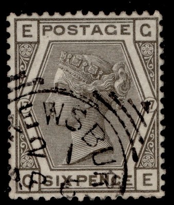 gb-qv-sg161-6d-grey-plate-17-wmk-crown-fine-used-cat-60-cds-ge