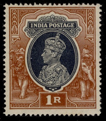 india-gvi-sg259-1r-grey-red-brown-nh-mint