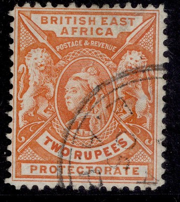 british-east-africa-qv-sg76-2r-orange-fine-used-cat-40