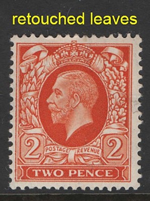 gb-1934-2d-very-fine-mint-single-with-retouched-leaves-variety-sg442var-spec