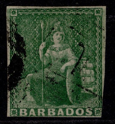 barbados-qv-sg7-d-yellow-green-used-cat-110