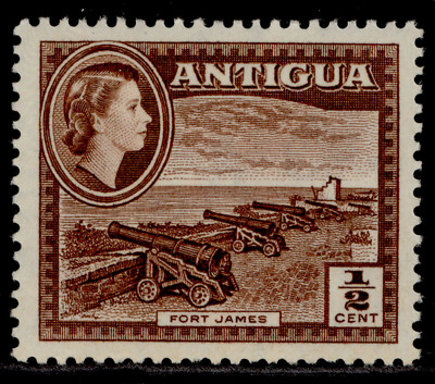 antigua-qeii-sg149-c-brown-m-mint