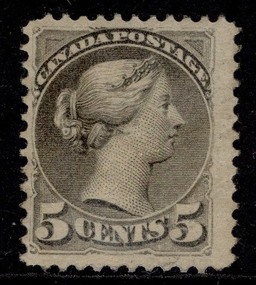 canada-qv-sg106-5c-brownish-grey-lh-mint-cat-150