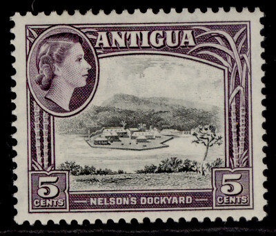 antigua-qeii-sg125-5c-black-slate-violet-m-mint