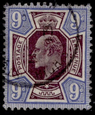 gb-edvii-sg307a-spec-m41-5-9d-deep-plum-blue-fine-used-cat-60-cds
