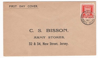 jersey-1941-arms-1d-fdc-v-fine-printed-cover-sg2