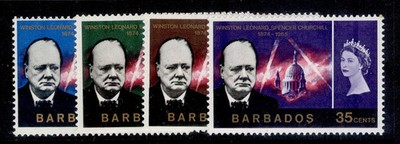 barbados-qeii-sg336-339-1966-churchill-set-nh-mint
