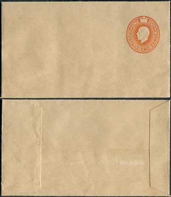 es45-kgv-2d-orange-stamped-to-order-envelope-mint