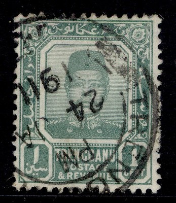malaysia-trengganu-gv-sg1-1c-blue-green-fine-used-cds