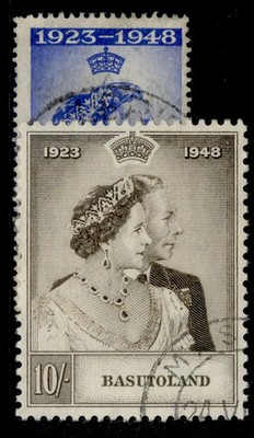 basutoland-gvi-sg36-37-1948-royal-silver-wedding-set-fine-used-cat-50